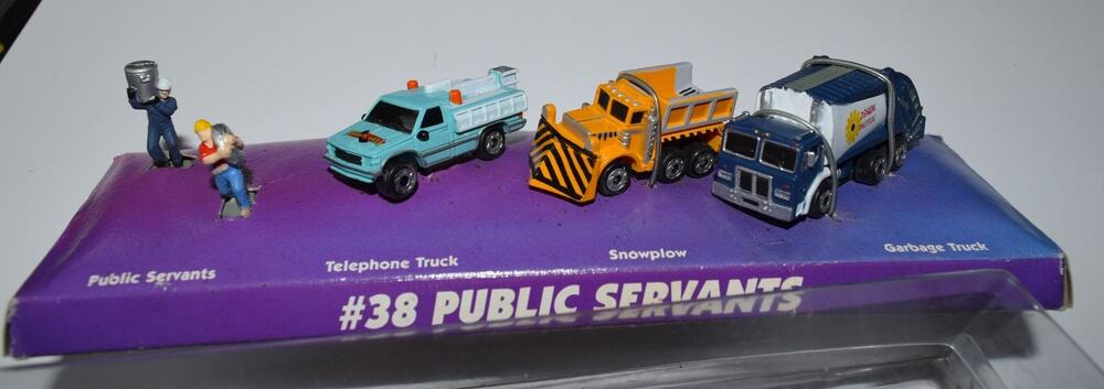 Galoob 1996 Micro Machines #38 Public Servants 10th Anniversary Collection 75030